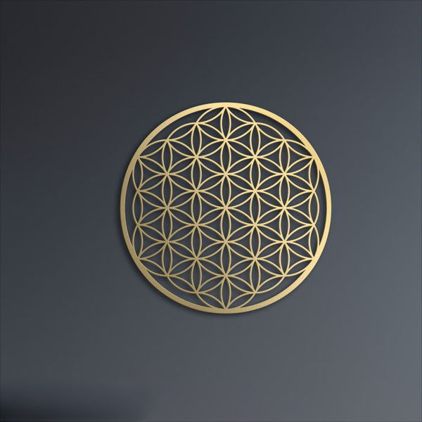 Integrated Lotus Aluminum Wall Art - Floral Home Decor