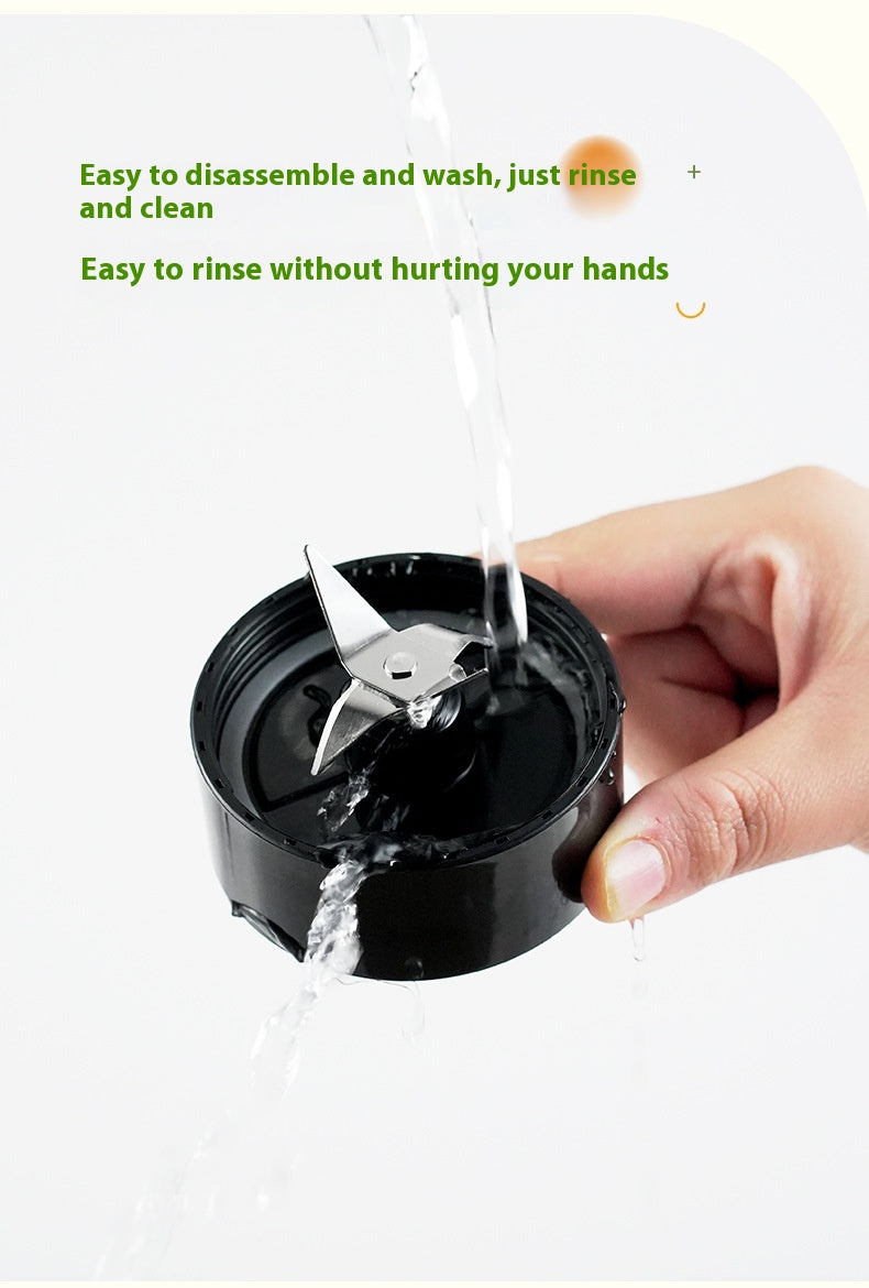 Portable Juicer Blender 600ml Travel Cup with Grinding Function