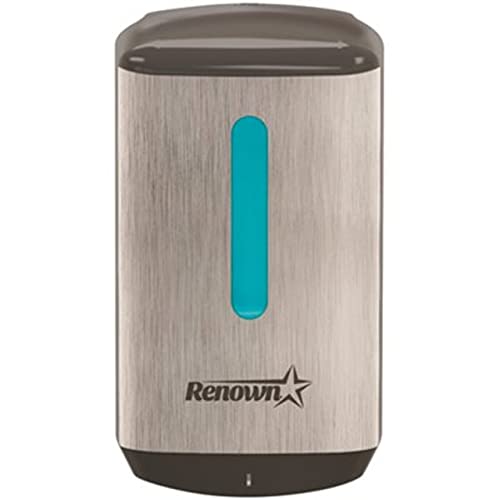 Renown RB8 1200 ml. Metallic/Black Automatic Hand Soap Dispenser REN05182