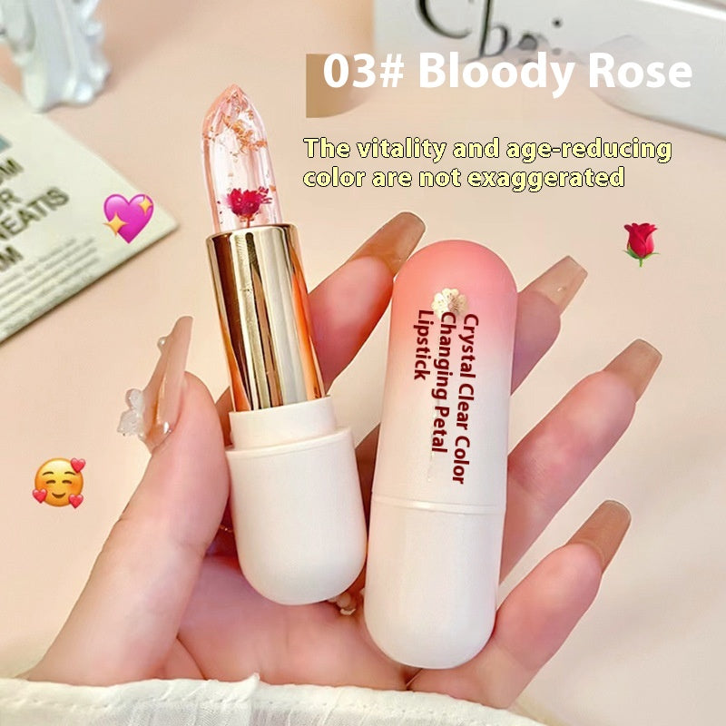 Moisturizing Lipstick with Lip Balm Function - Temperature Change Lip Color