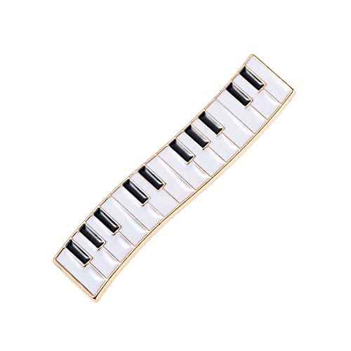 4 Pcs Metal Hair Clips Piano Shape Alligator Hair Clips Simple Hair Barrettes Hair Accessories for Women and Girls