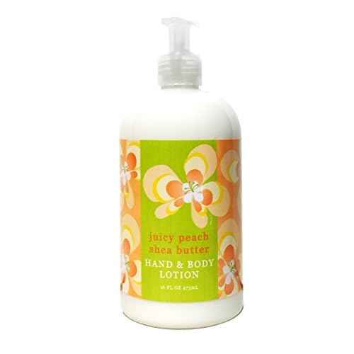 Greenwich Bay JUICY PEACH Shea Butter Hand & Body Lotion Enriched with Cocoa Butter 16 oz