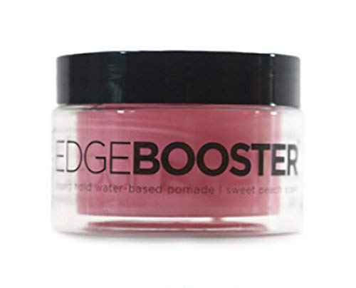 (6Pack) Style Factor Edge Booster Strong Hold Water-Based Pomade 3.38oz - Sweet Peach Scent