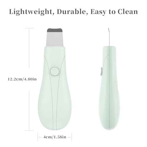 Blackhead Remover Tools, Black Head Remover for Face and Nose, Skin Scrubber Face Spatula Deep Pore Cleaner for Daily Skin Care, Skin Care Tools for Men and Women, Whitehead Removal (Green)