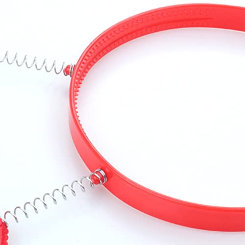 2 Pcs Valentines Day Heart Head Boppers Headband Love Hair Hoops Red Heart Headpiece Hairband Hair Bands Women Cosplay Costume Dress Up Christmas Halloween Wedding Holiday Birthday Party Accessories