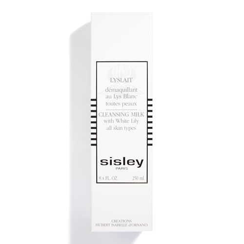 Sisley Paris Lyslait - 250 mL - Gentle Cleanser & Makeup Remover with White Lily Extract - All Skin Types