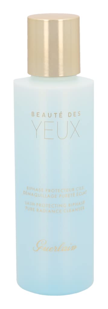 Guerlain Beaute Des Yeux Biphase Eye Makeup Remover for Women, 4.2 Ounce