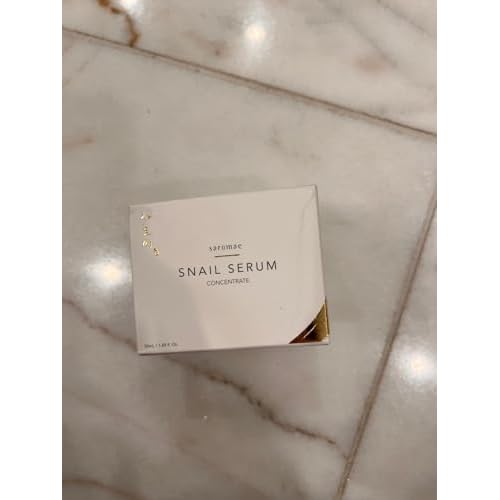 SMD Cosmetics Saromae Hydrating Snail Secretion Serum - Natural Formulation, Quick Absorbing Cream - 50ml K Beauty Korean Beauty