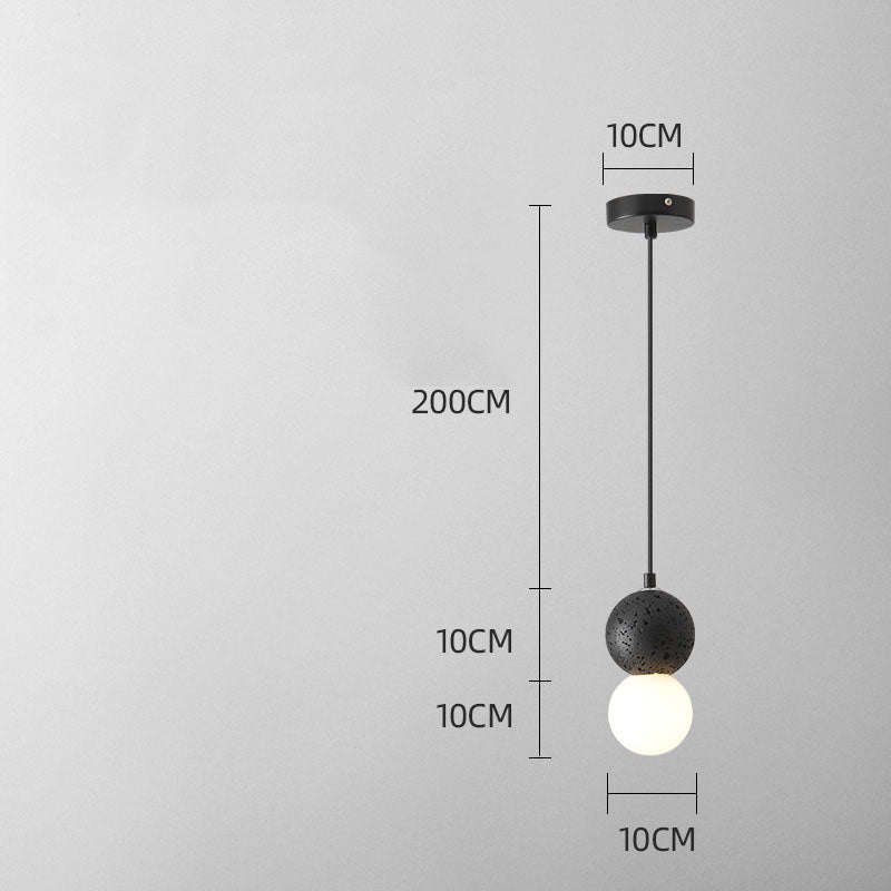 Nordic Resin Chandelier for Home & Cafe Decor - Creative Pendant Lamp