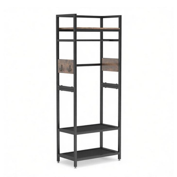 Versatile Portable Coat Rack - Multi-Functional Clothing Storage