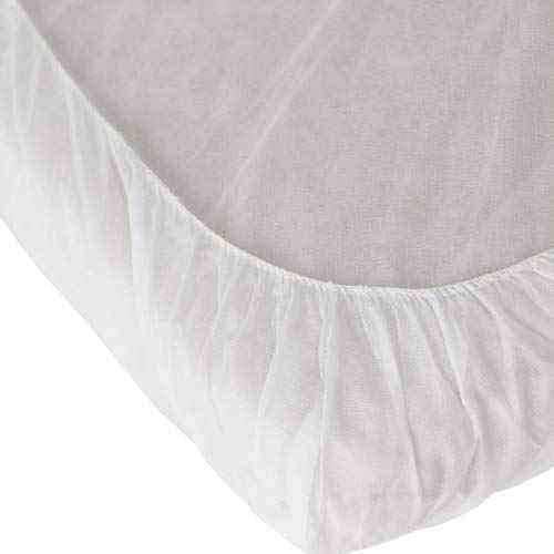 LIFESOFT 105 Pieces Disposable Massage Table Fitted Sheets Heavy Duty Elastic Bed Cover