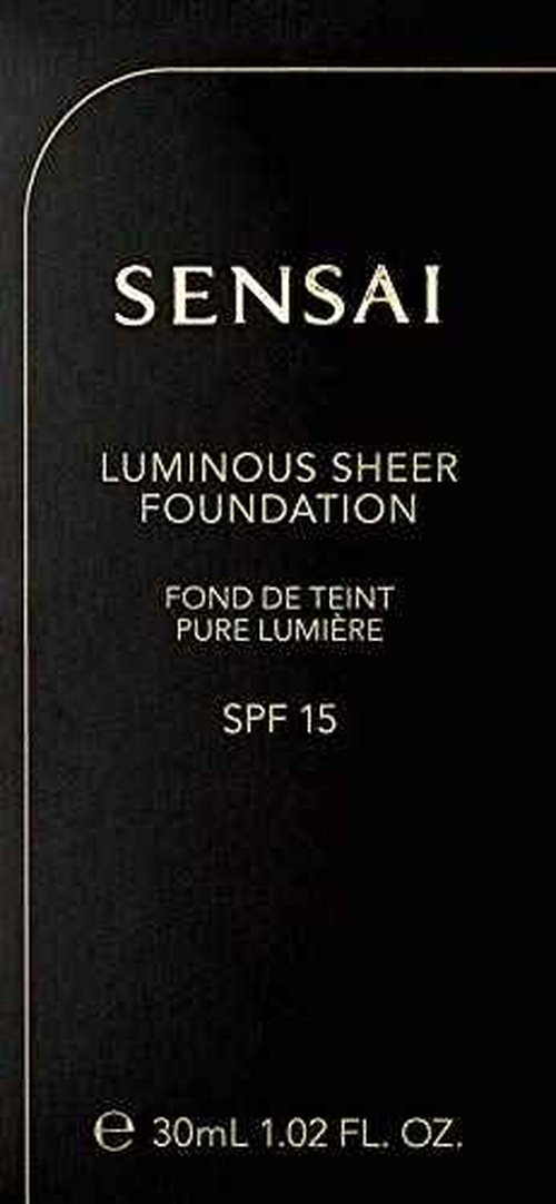 Sensai Luminous Sheer Foundation Spf15 30ml 203 Neutral Beige