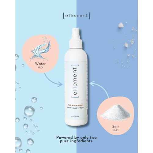 Hypochlorous Acid Spray - 1 L Refill ? Acne Prone Skin ? Eczema - Tattoo Aftercare ? Piercing Aftercare ? Saline Toner ? Facial Cleanser ? Lash Cleanser - All Natural Face and Skin Spray - e11ement
