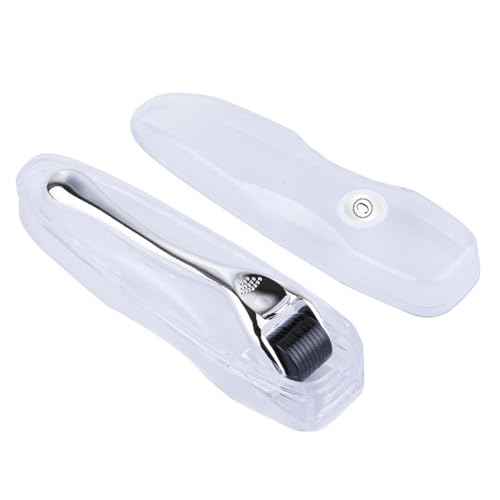 Professional Derma Roller Titanium Micro Needles Roller for Men and Women Microneedling Derma Roller for Home Use - Storage Case & Manual Included