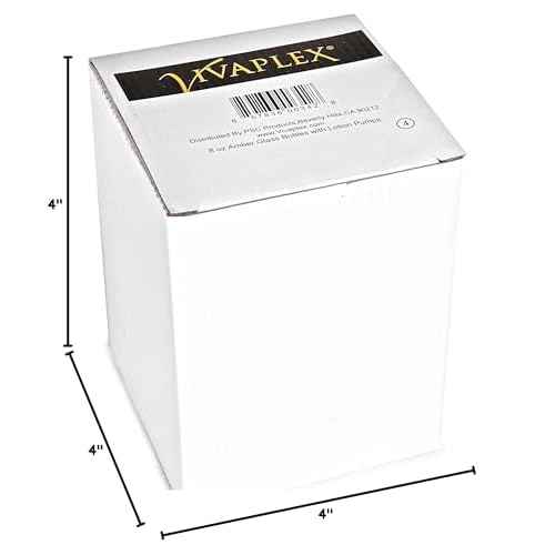 Vivaplex, 4, Large, 8 oz, Empty, Amber Glass Bottles with Black Lotion Pumps