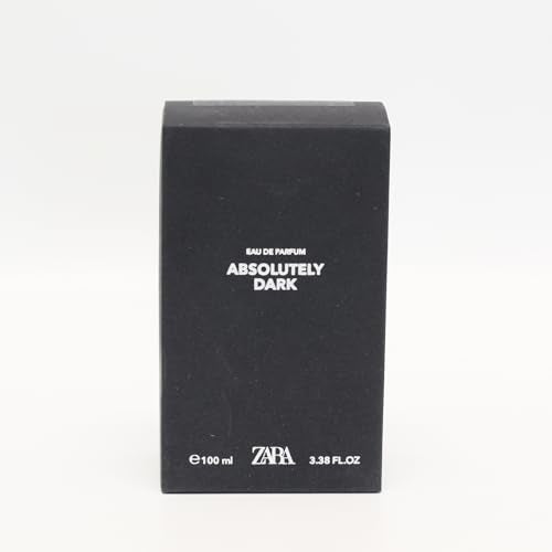 Zara Absolutely Dark Cologne for Men EDP Eau De Parfum A Sophisticated and Captivating Fragrance 100 ML (3.4 FL. OZ)