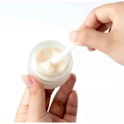 2oz Frosted Glass Jar 6 Pcs 60ml Empty Cream Jar Travel Sample Jar Cosmetic Containers Refillable Makeup Jar Pot For Cream Lotion Cosmetics Ointments