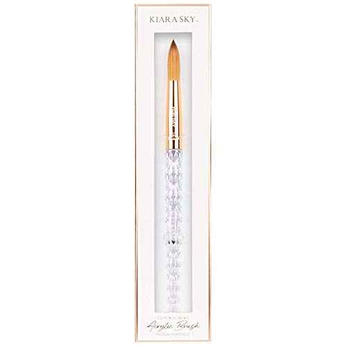 Kiara Sky EMA Liquid Monomer 16 oz and #14 Kolinsky Acrylic Brush Starter Set