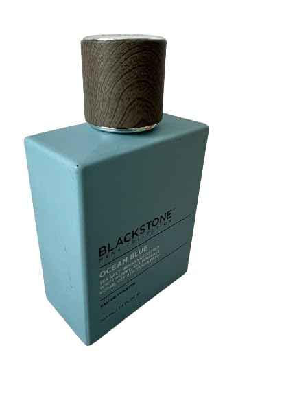 Generic Ocean Blue Fragrance for Men by Blackstone, 3.4 fl oz, Blue Citrus Scent, Bergamot and Sea Salt Notes