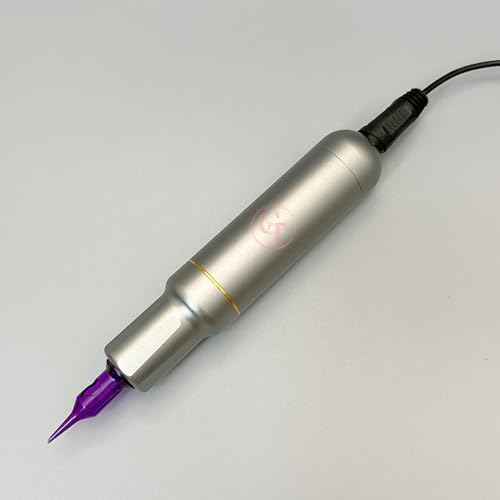 Digital Scalp Micropigmentation Device 5 Modes 1-18 Speeds Adjustable Powerful SMP Permanent Makeup Tattoo Machine for Hair Strokes (Gray)