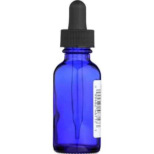 Whole Foods Market, Blue Glass Bottle with Dropper Cap, 1 Fl Oz