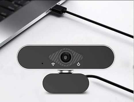 2K QHD Webcam with Microphone – USB Plug & Play Web Camera for Streaming, Video Calls, Zoom, and Remote Work