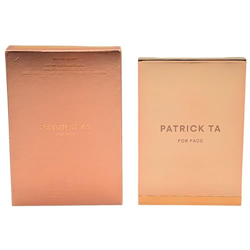 PATRICK TA Major Skin Cr?me Foundation and Finishing Powder Duo - Light Medium 4 - Warm Olive