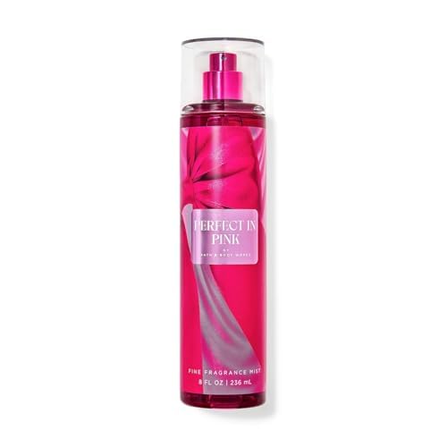 Bath and Body Works Fine Body Fragrance Mist 8 Fluid Ounce (Perfect in Pink)