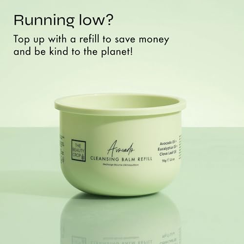 The Beauty Crop Avocado Refillable Cleansing Balm - Nourishing & Hydrating - 100 ml