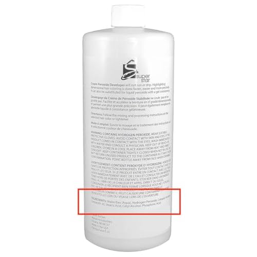 Super Star Cream Peroxide Developer 40 Volume - 16 Oz