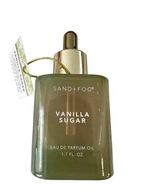 Vanilla Sugar Perfume Oil Dropper for Women by Sand and Fog 1.7 FL OZ, 50 ml, Notes of Almond, Vanilla, Orchid, Caramel