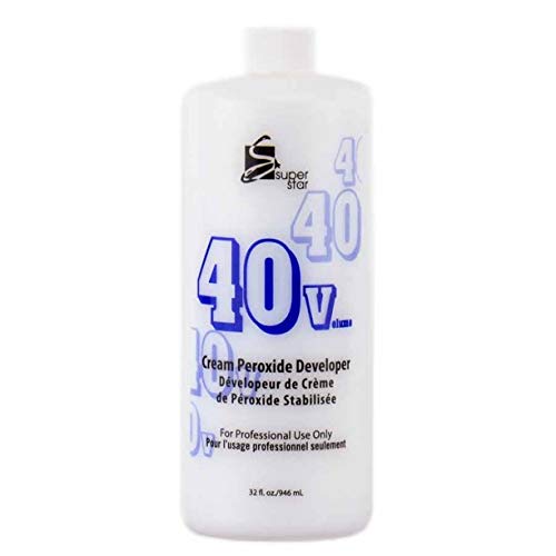 Super Star Cream Peroxide Developer 40 Volume - 32 Oz