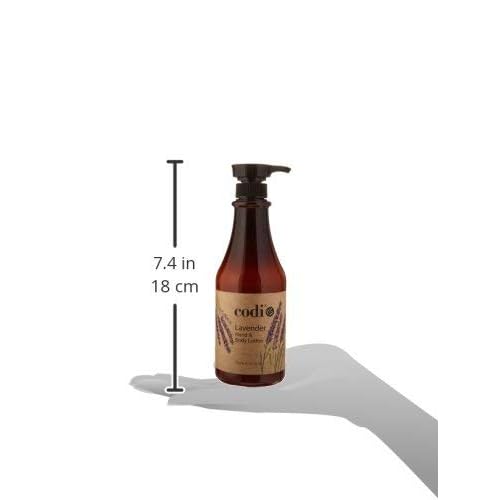 CODi Lavender Lotion - Lavender Body and Hand Lotion for Women and Men - Lavender Body Lotion with True English Lavender Scent - Less Greasy and Quick Absorbent - 1 750ml Bottle and 2 100ml Tubes
