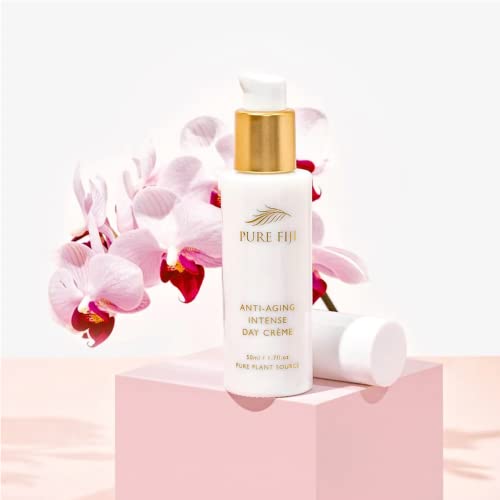 PURE FIJI Anti Aging Daily Facial Moisturizer Cream to Reduce Wrinkles, Neck & Face Cream with Botanical Oil Blend Skin Care Facial Moisturizer for Women & Men, 1.7 Fl.Oz