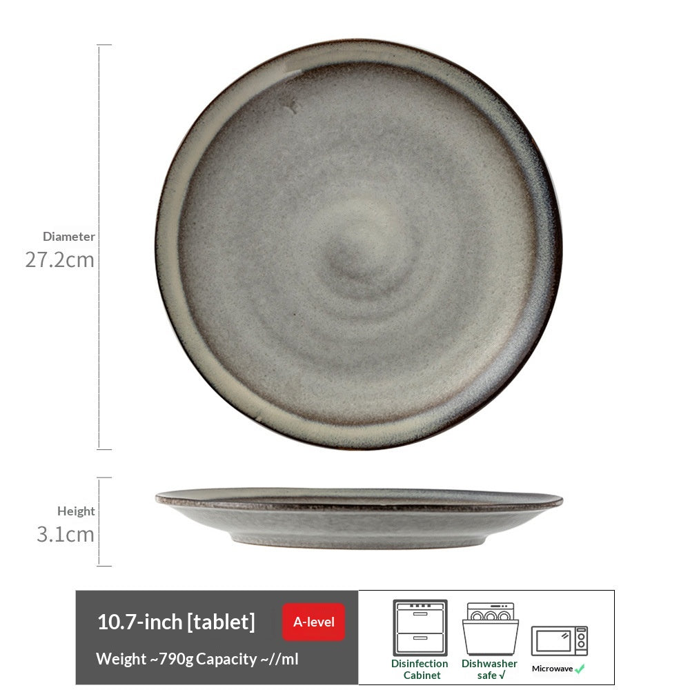 Ceramic Dinnerware Set for Kitchen & Home Use - Multiple Sizes & Grades