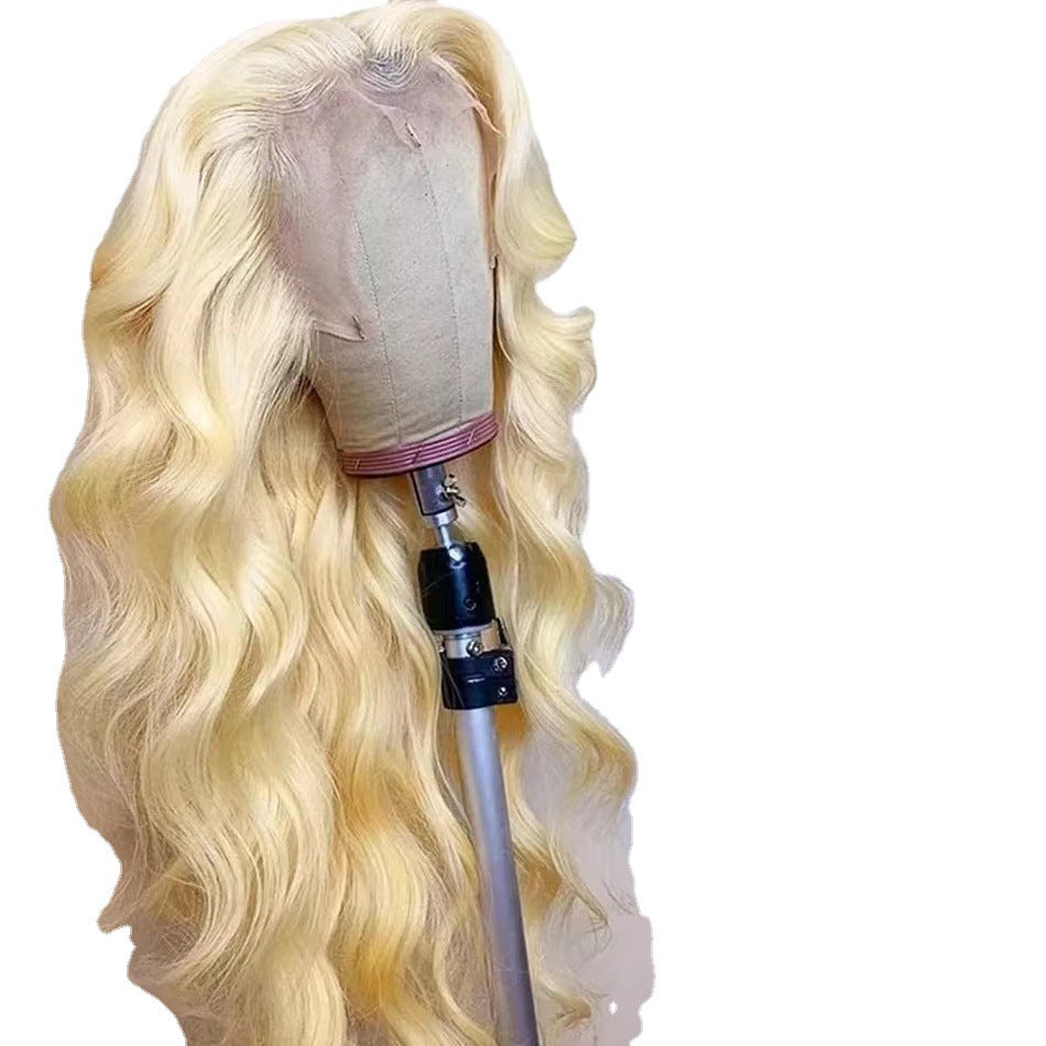Long Curly Hair Lace Wig with Big Waves