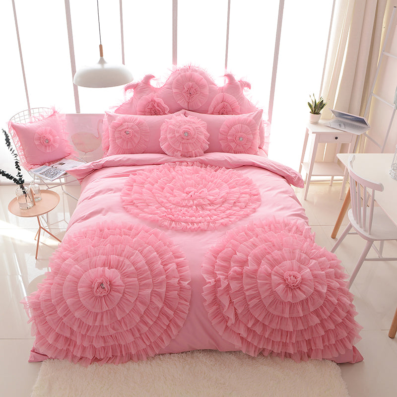 Cotton Princess Wind Bed Skirt - Multiple Sizes & Styles