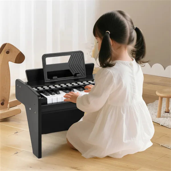 25-Key Mini Digital Piano for Kids - Lighted Teaching Mode