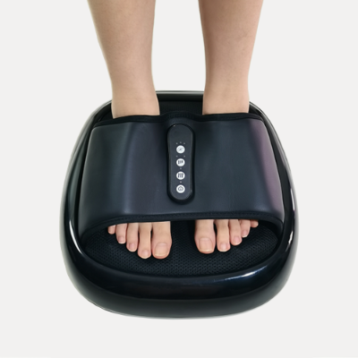 Foot Massager with Heat - Shiatsu Air Compression Therapy