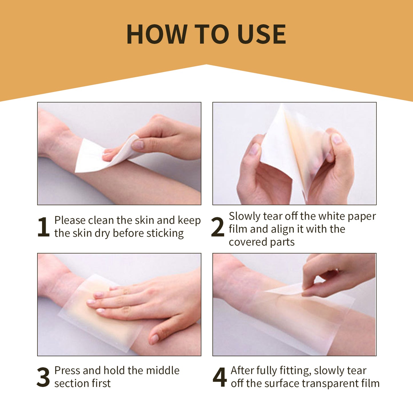 Invisible Waterproof Concealer Sticker for Tattoos and Scars