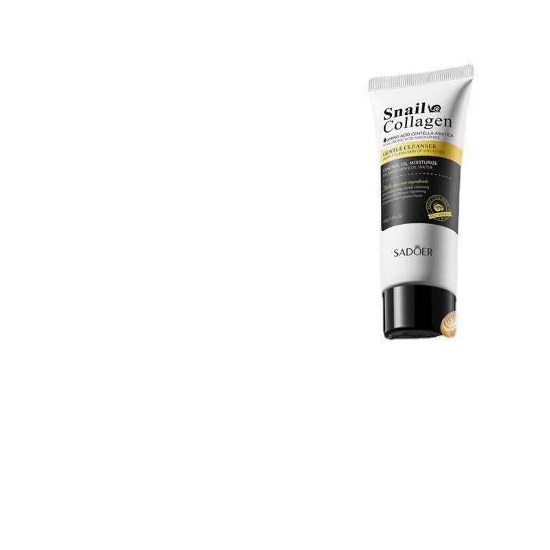 Snail Collagen Facial Cleanser - Mild Hydrating 100g for All Skin Types
