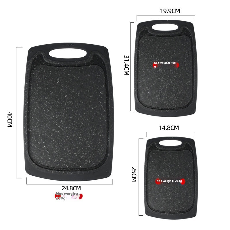 Multi-Color Double-Sided Cutting Board Set - Kitchen Utensils, 3 Pieces