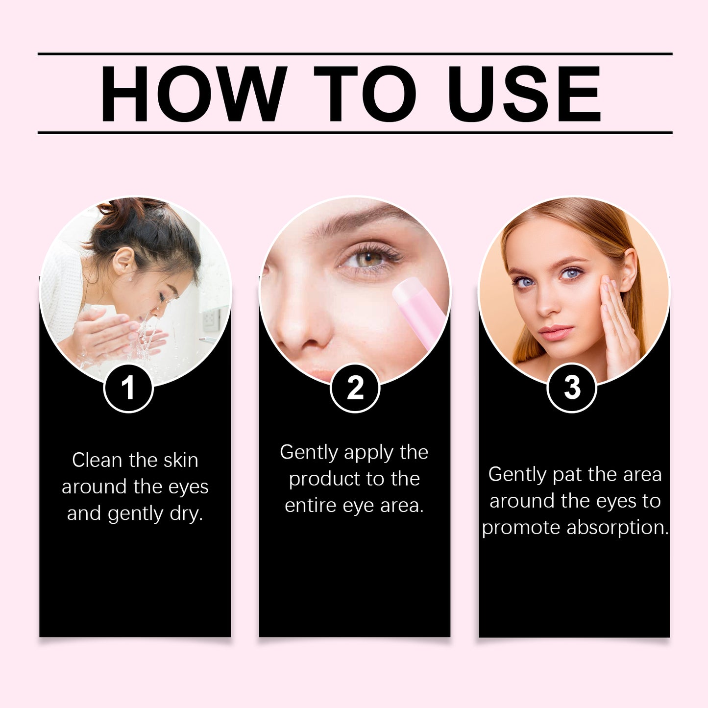 Moisturizing Eye Cream Stick for Dark Circles and Fine Lines