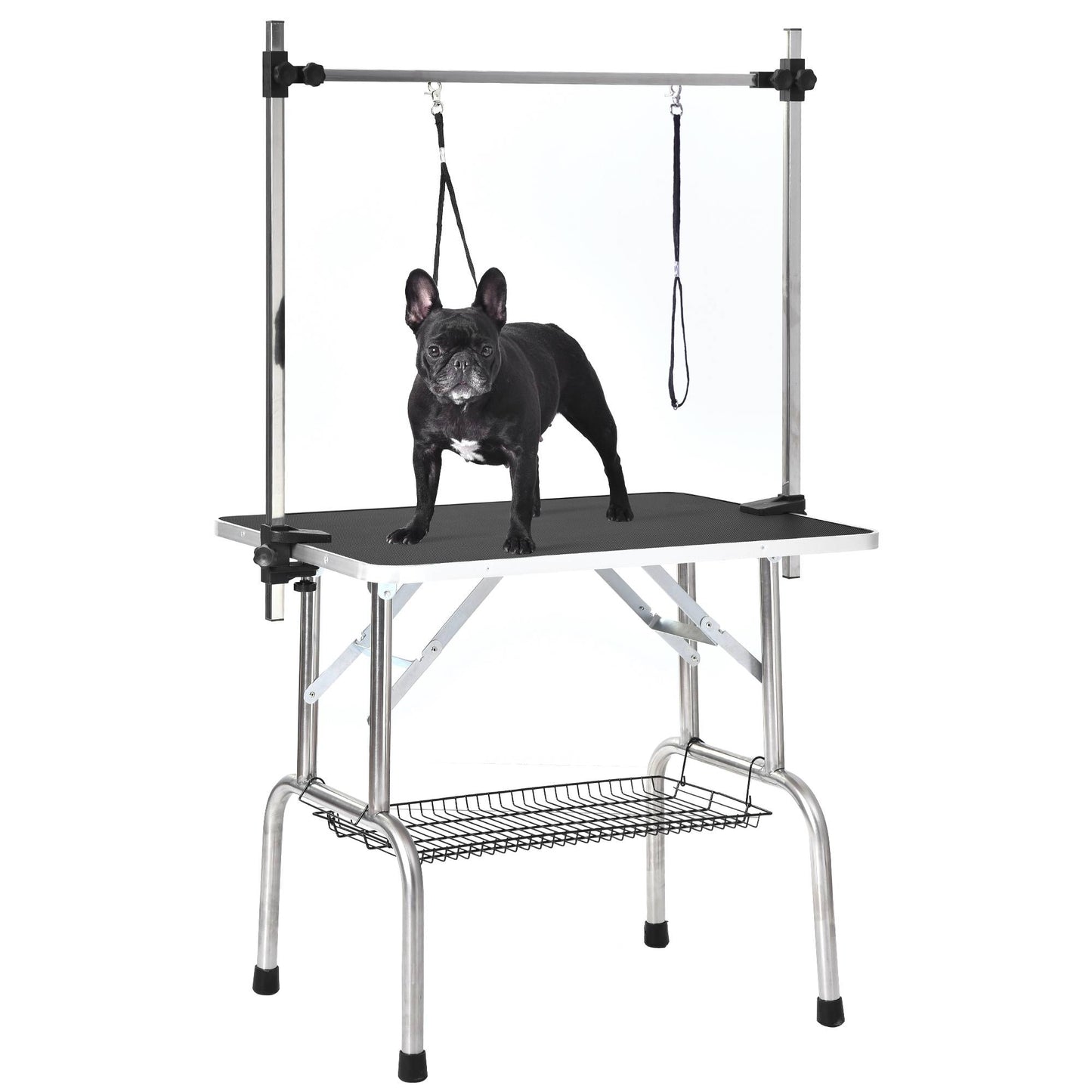 Heavy Duty Adjustable Dog Grooming Table with Non-Slip Surface