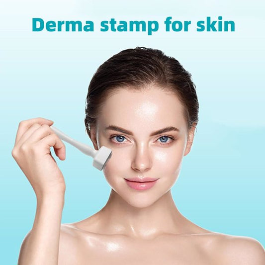0.25mm Titanium Microneedle Roller for Face - Ergonomic Skin Care Tool