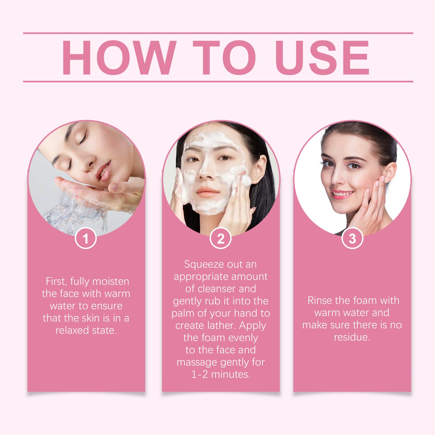 Cherry Blossom Hydrating Facial Cleanser - Gentle Oil-Control Face Wash