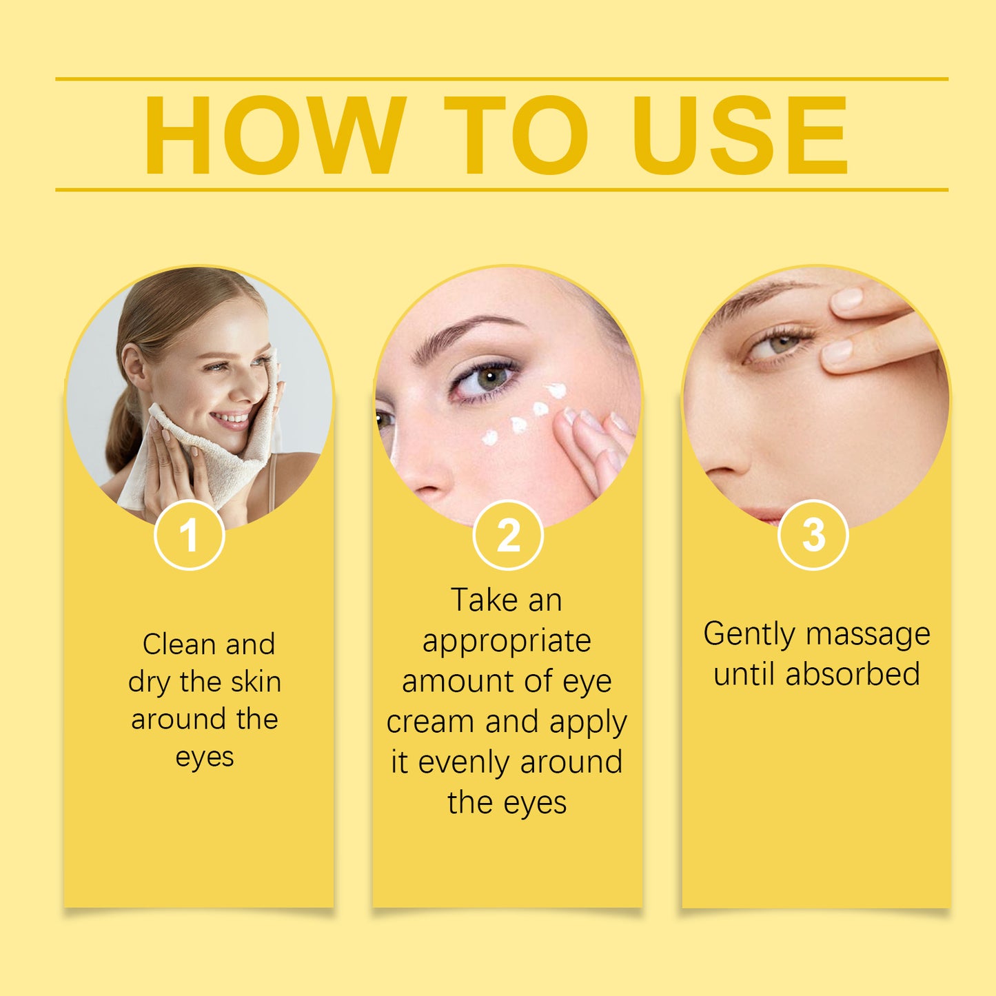 Moisturizing Eye Cream with Vitamin E - Brightening & Anti-Puffiness 15g