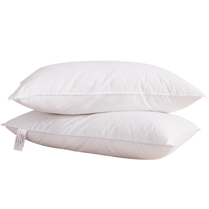 Hotel-Style Fiber Pillow Insert - High-Resilience Cotton Bedding Pillow