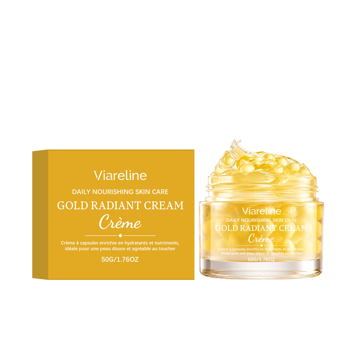 Capsule Cream with Collagen & Hyaluronic Acid - 50g Face Skin Care