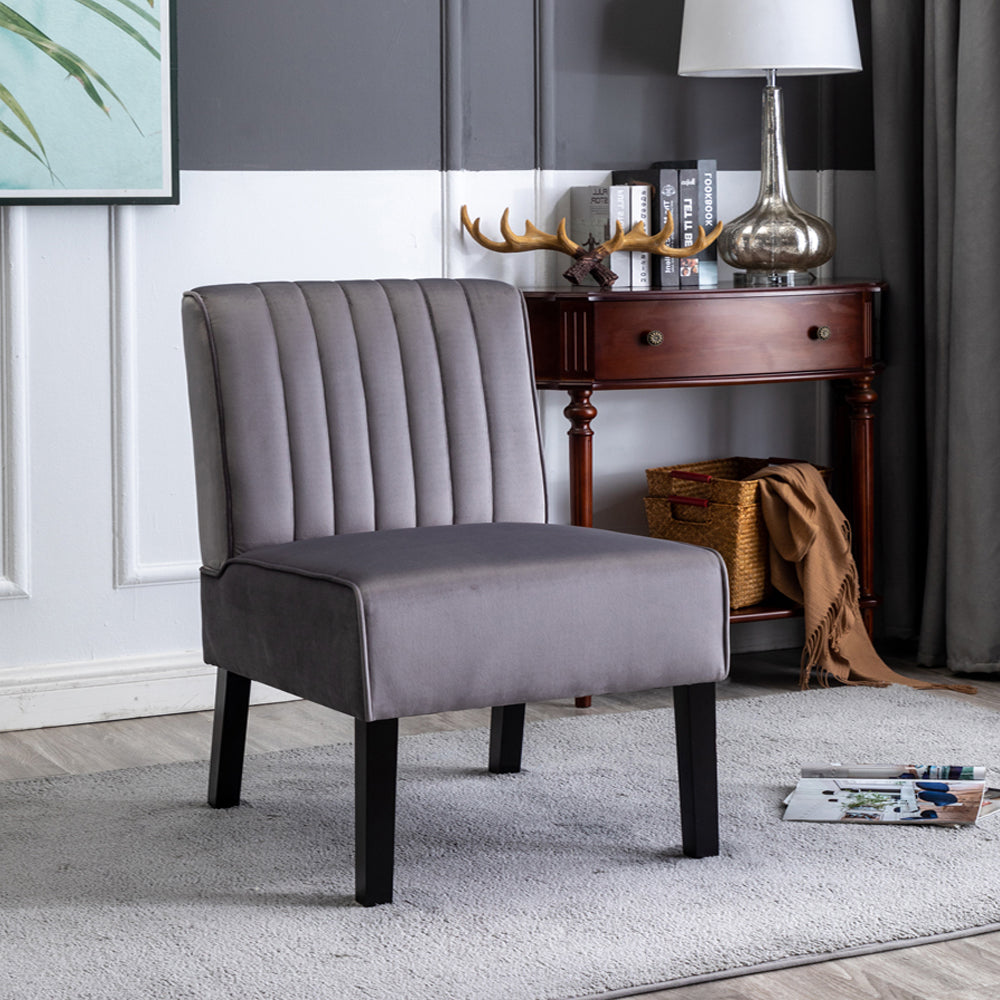 Reese Mid Century Modern Accent Chairs Set Of 2 With Minimalist